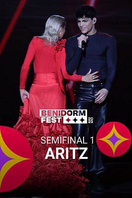 Benidorm Fest - Aritz canta "Flamenco" en la primera semifinal