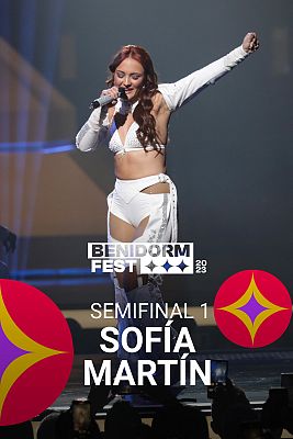 Benidorm Fest - Sofía Martín canta "Tuki" en la primera semifinal