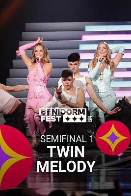 Twin Melody cantan "Sayonara" en la primera semifinal