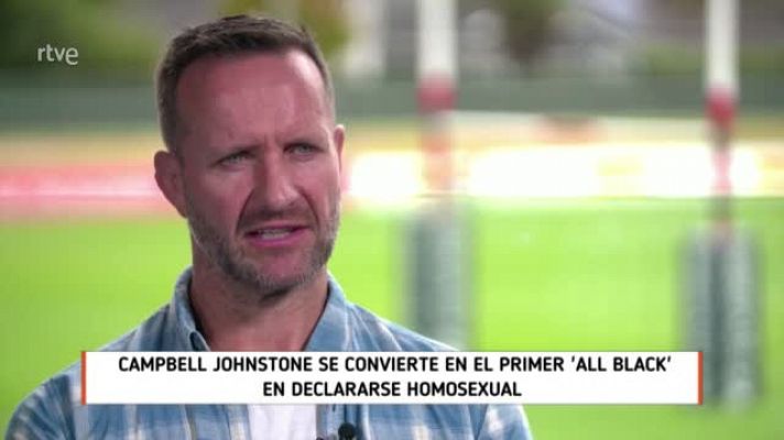 Campbell Johnstone, primer 'All Black' en declararse abiertamente homosexual