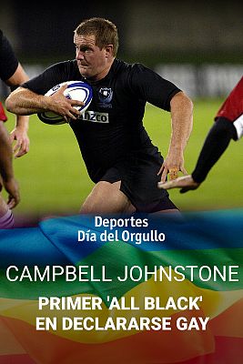 Rugby - Campbell Johnstone, primer 'All Black' en declararse abiertamente homosexual