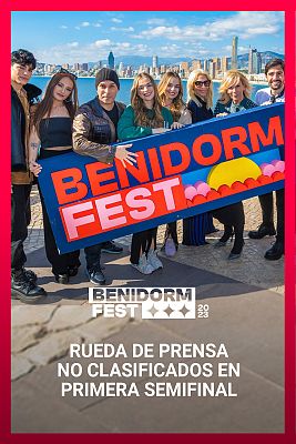 Benidorm Fest - Rueda de prensa no clasificados de la primera semifinal