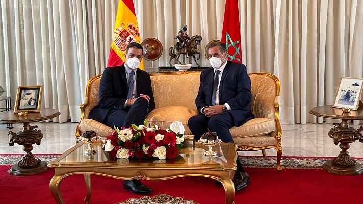 Telediario 1 - España y Marruecos, una compleja relación que se tensó tras la acogida de Brahim Gali en abril de 2021