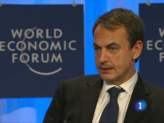  - Zapatero asiste a cumbre de Davos