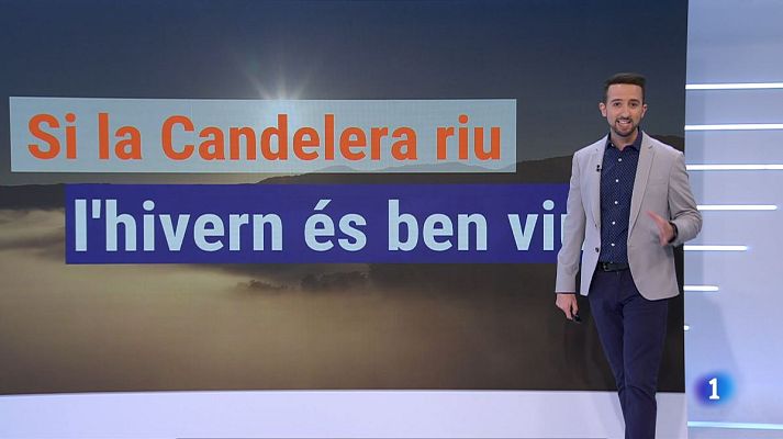 El temps - La Candelera es fa un fart de riure: l'hivern és ben viu!