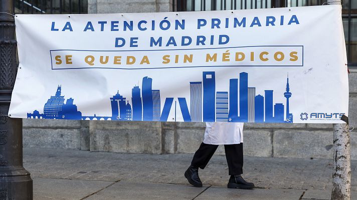 Telediario 2 - Los médicos de atención primaria, al límite en toda España