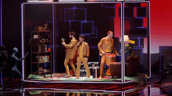 Benidorm Fest - Siderland canta \"Que esclati tot\" en la segunda semifinal