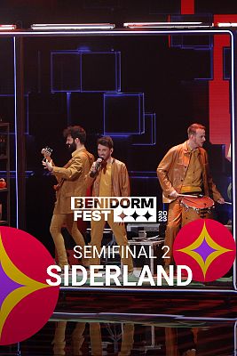 Siderland canta "Que esclati tot" en la segunda semifinal