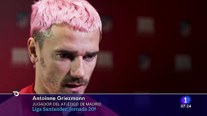 Telediario Matinal - Griezmann: "Ojalá pueda mejorar porque todavía no he llegado a mi techo"