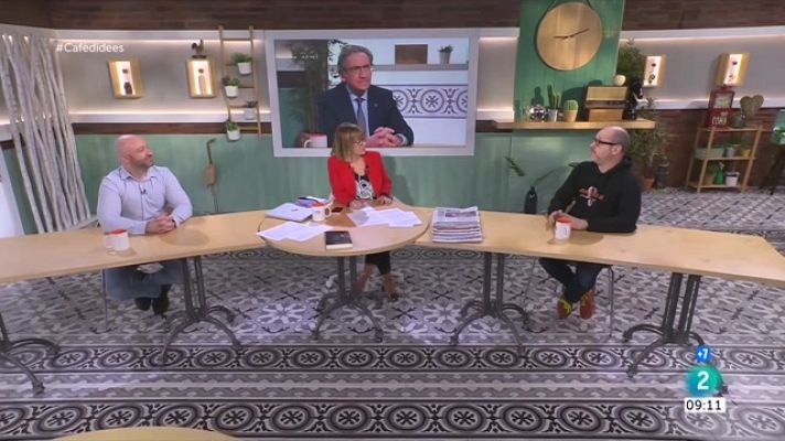 Cafè d'idees - Jaume Giró, Fernando Aramburu i Àlex Brendemühl