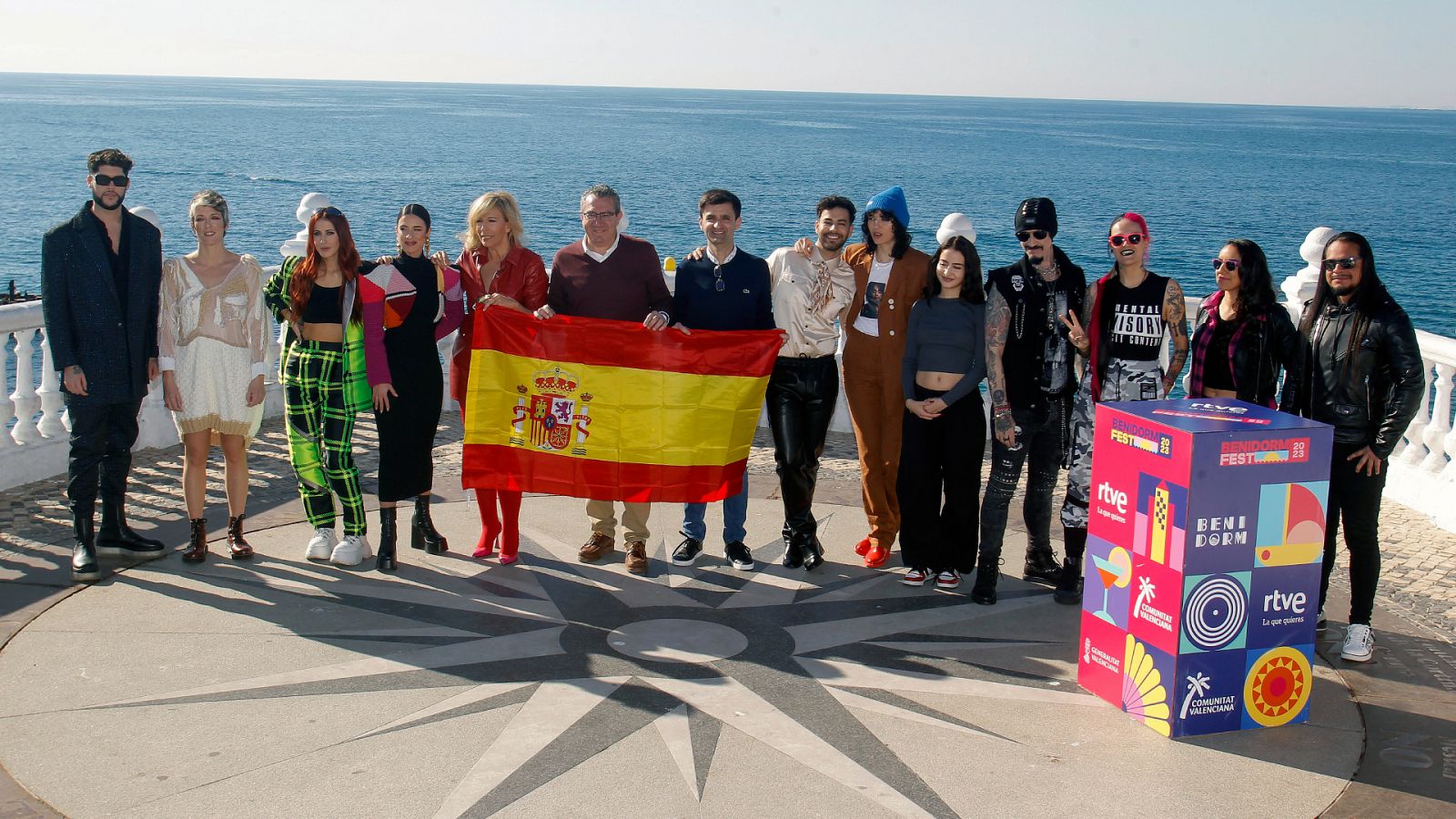 Rueda de prensa con los finalistas del Benidorm Fest 2023