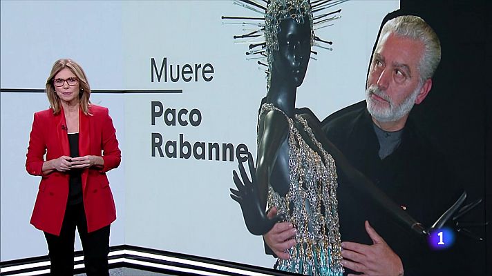 Telediario 1 - Muere el diseñador Paco Rabanne a los 88 años