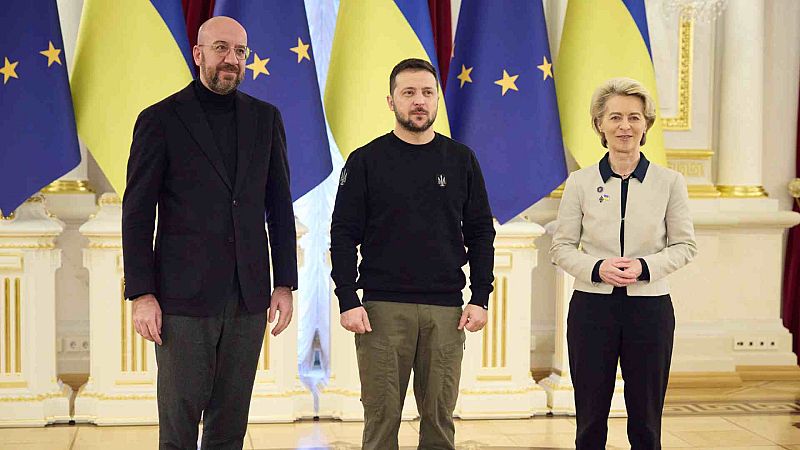 Cumbre histórica entre Ucrania y la Unión Europea en Kiev