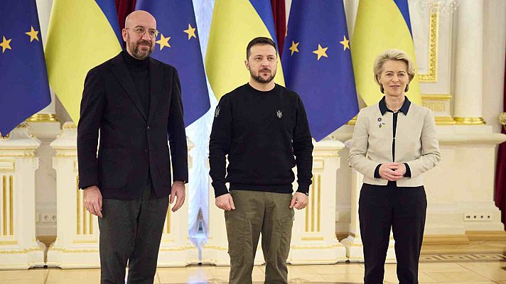 Cumbre histórica entre Ucrania y la Unión Europea en Kiev       