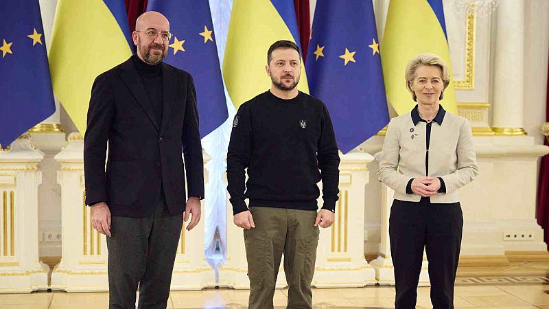 Cumbre histórica entre Ucrania y la Unión Europea en Kiev