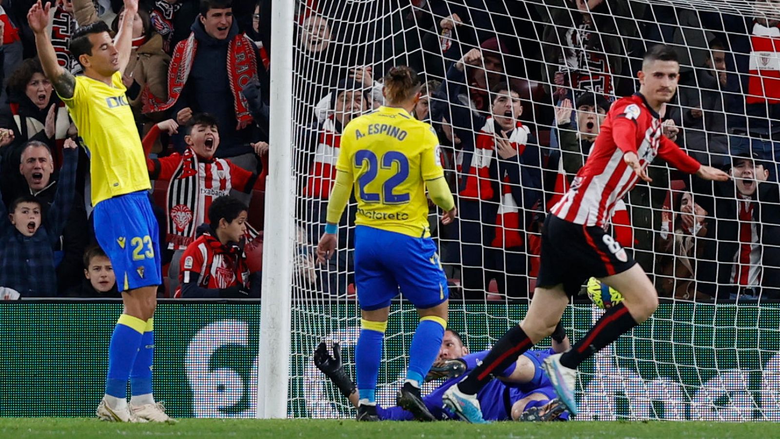 Athletic - Cádiz: resumen del partido de la 20ª jornada de la Liga -- Ver ahora