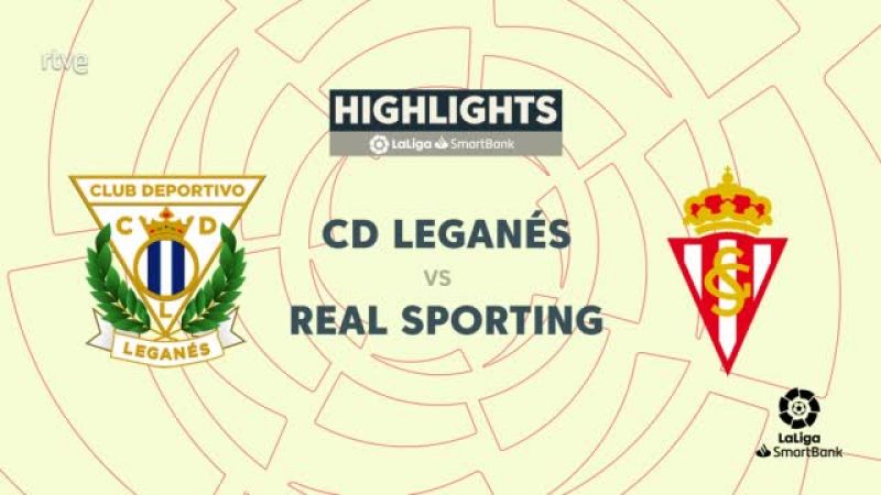 Leganés - Sporting de Gijón: resumen del partido de la 26ª jornada de Segunda -- Ver ahora