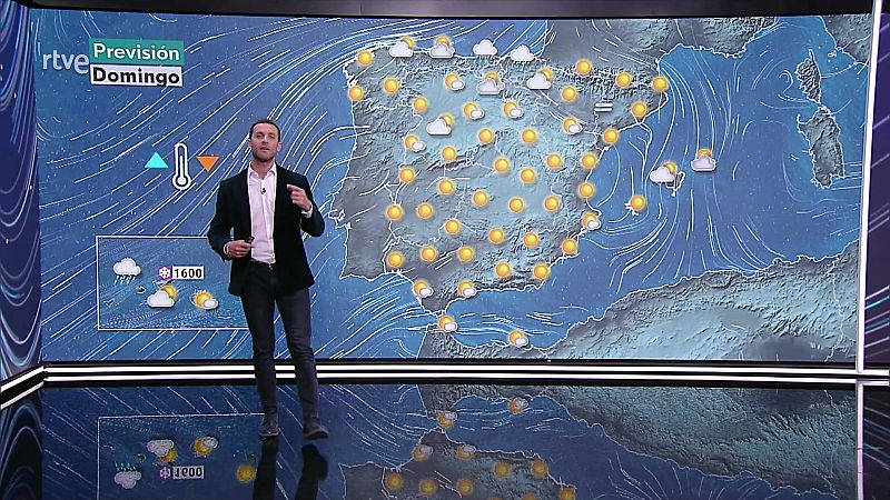 Las temperaturas máximas subirán en el sureste peninsular y Baleares, y bajarán en todo el extremo norte peninsular - ver ahora