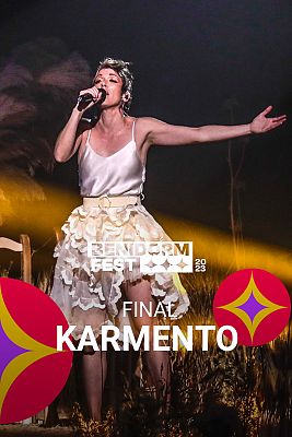 Benidorm Fest - Karmento canta "Quiero y duelo" en la final