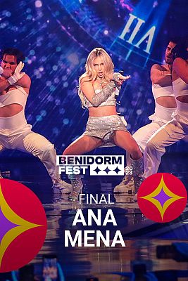 Benidorm Fest - Ana Mena canta un medley de "Un clásico" y "Las 12"