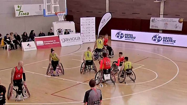 Baloncesto en silla de ruedas - Baloncesto en silla de ruedas - Liga Nacional. 8ª jornada: BSR Amiab Albacete - Amivel Reyes Gutiérrez