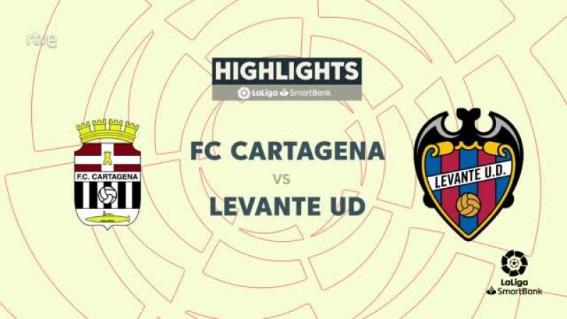 Cartagena - Levante: resumen del partido de la 26ª jornada de Segunda -- Ver ahora