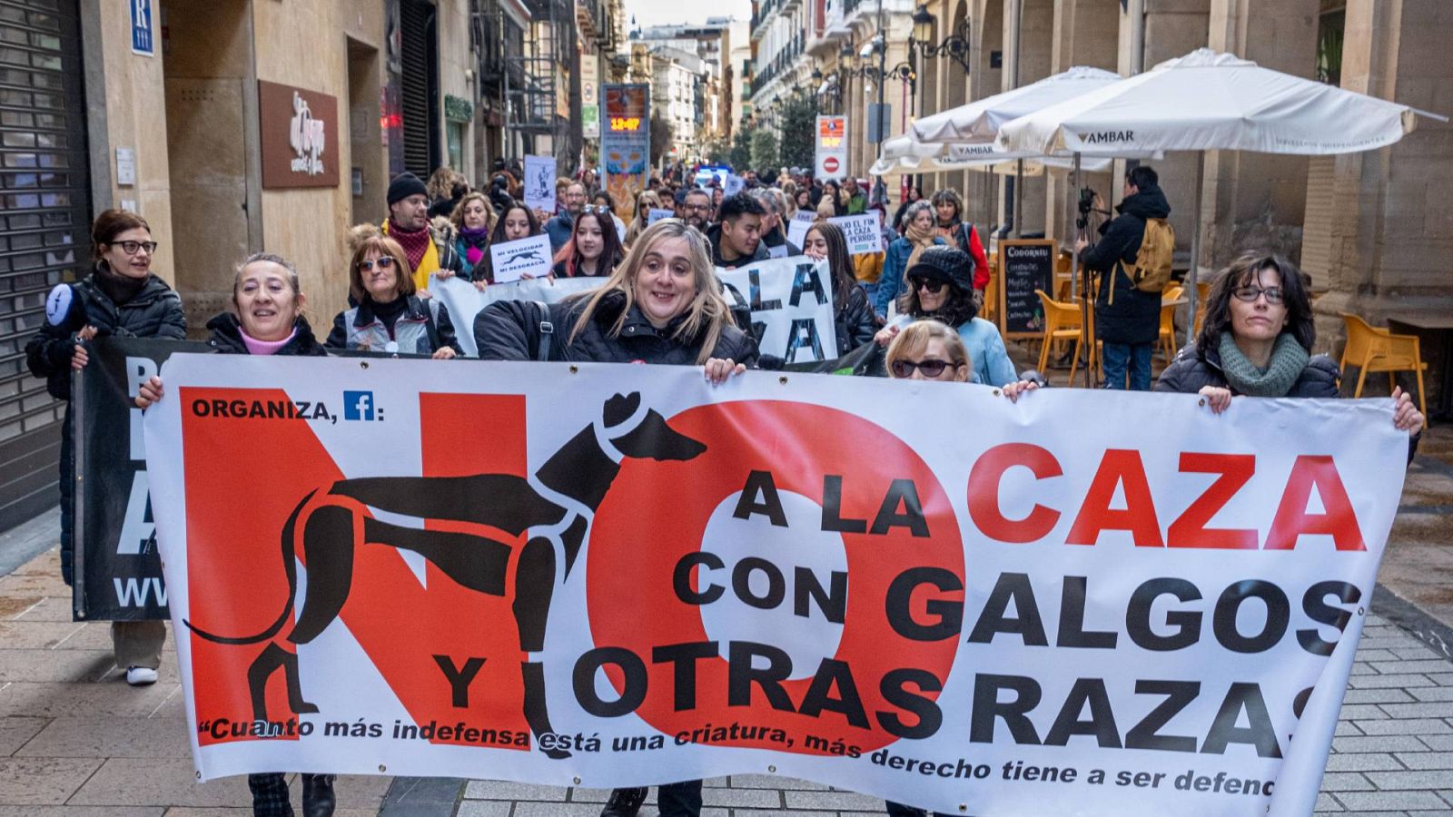 Marchas en más de 40 ciudades para pedir la inclusión de perros de caza en la Ley de Bienestar Animal