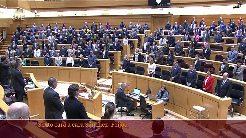 Parlamento - El foco parlamentario - Sexto cara a cara Sánchez-Feijóo - 04/02/023 