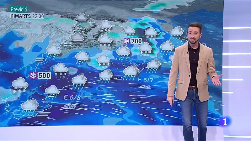 El Temps - Temporal de vent i mala mar, a l'espera de fred, pluja i neu 