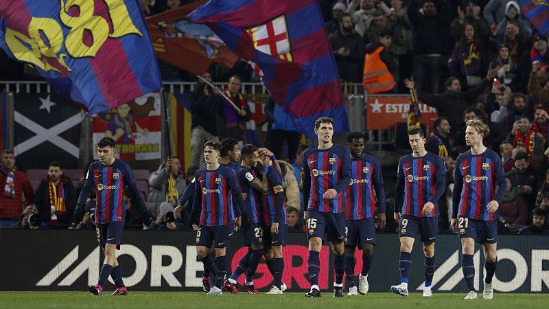 El Barça vuela en la Liga, pero Xavi no se fía: "Va a ser una guerra, esto no ha terminado" - ver ahora