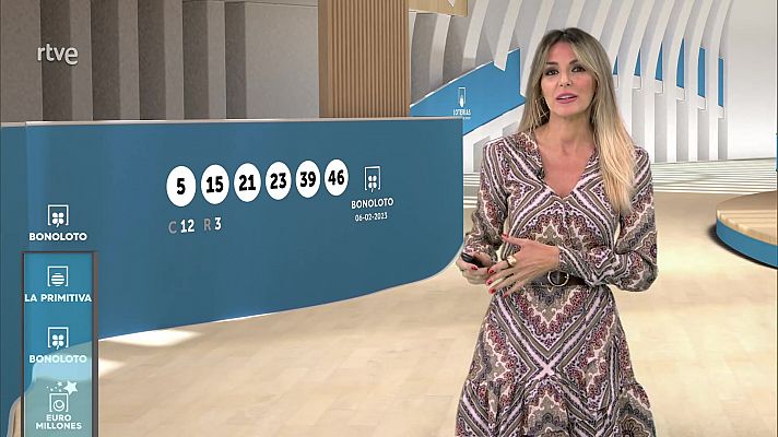 Loterías - Sorteo de la Bonoloto y Primitiva del 06/02/2023