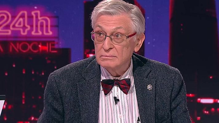 La noche en 24h - Entrevista en La Noche en 24 horas al historiador Ángel Viñas, autor de "Oro, guerra y diplomacia"