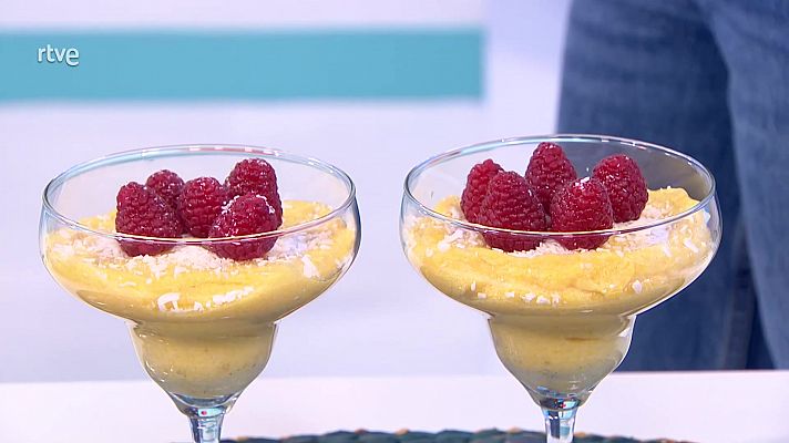 Receta de mousse de mango de Marta Verona 