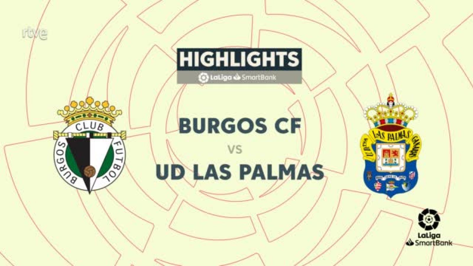 Burgos - Las Palmas: resumen del partido de la 26ª jornada de Segunda 