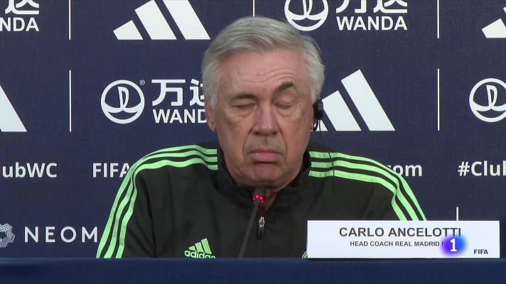 Telediario 1 - Ancelotti: "Es un problema del fútbol español.Vinicius es la víctima"