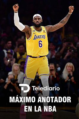 Telediario Matinal - LeBron James hace historia y se convierte en el máximo anotador de la NBA
