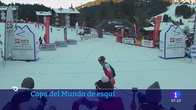 Oriol Cardona se cuelga el oro en sprint en la Copa del Mundo de esquí de Morgins - ver ahora