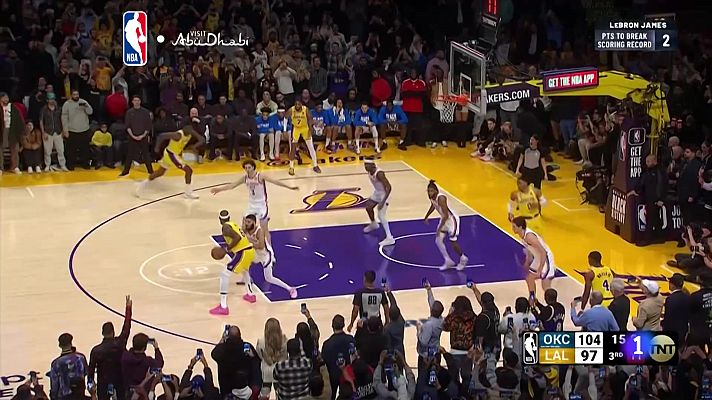 Telediario 1 - LeBron James, récord legendario y ¿mejor jugador de la historia?