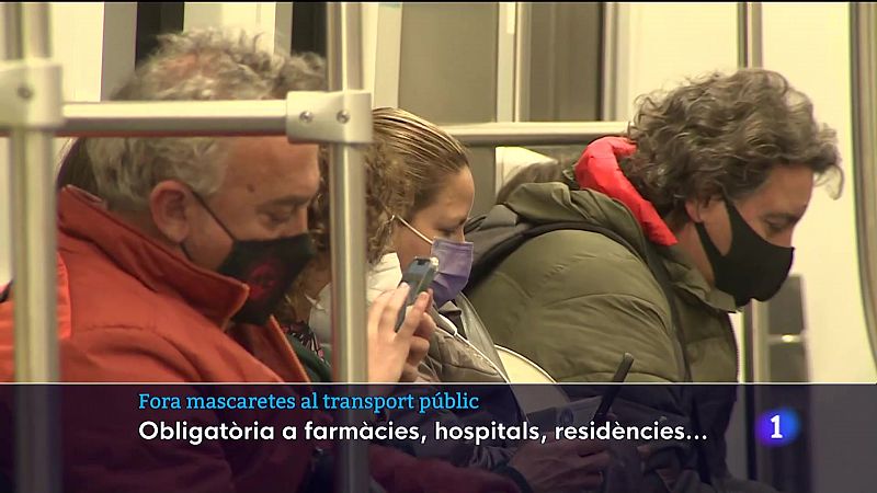 Fora mascaretes al transport públic - 08/02/2023 - RTVE.es