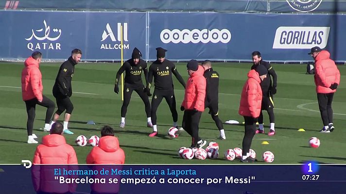 El hermano de Messi critica a Laporta: "Es un desagradecido"