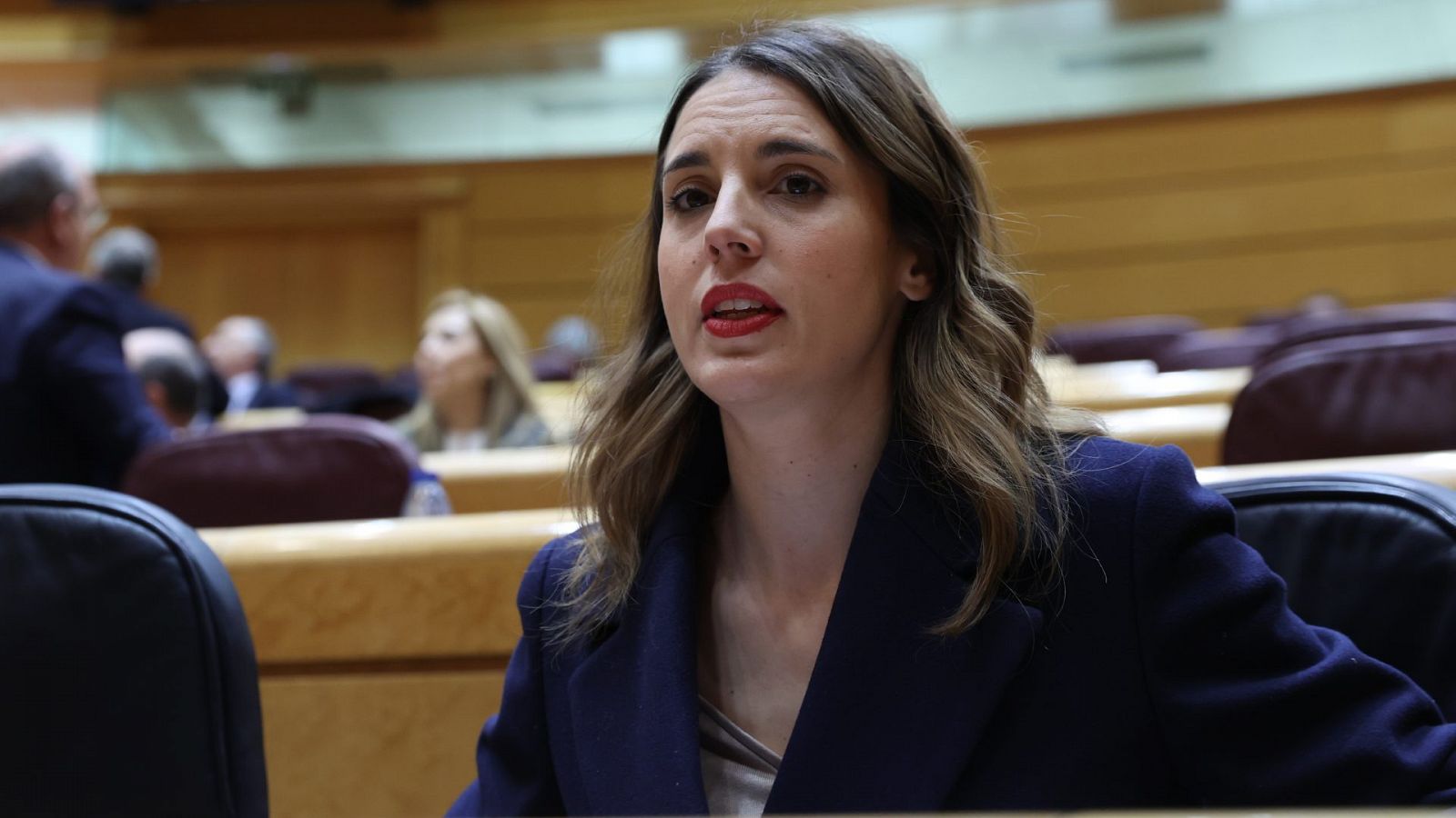 Montero dice que no existe diálogo con el PSOE sobre la ley del 'sí es sí'