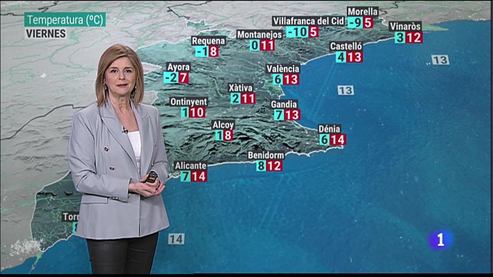 El tiempo en la Comunitat Valenciana - 09/02/23