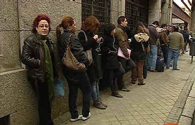  - Un 35% más de paro en 2009