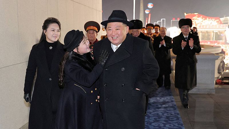 La hija de Kim Jong-un en público: podría sucederle como líder de Corea del Norte