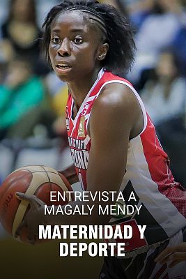 Telediario 2 - Magali Mendy, embarazada, valora el apoyo de Uni Girona