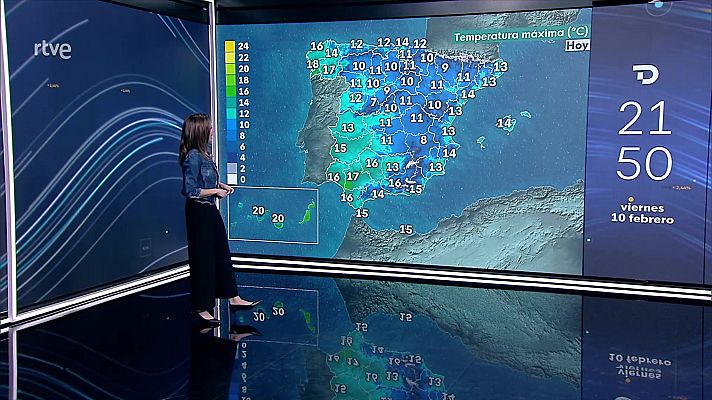 El tiempo - Heladas en el interior de la mitad norte y del cuadrante sureste peninsular y en Mallorca