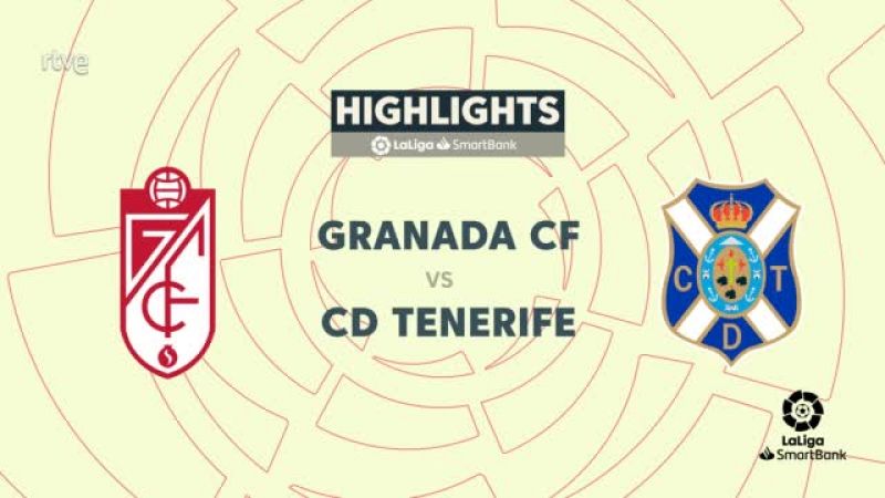 Granada - Tenerife: resumen del partido de la 27ª jornada de Segunda - ver ahora