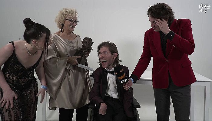 Premios Goya - Telmo Irureta, desde el backstage: "Estoy de subidón"