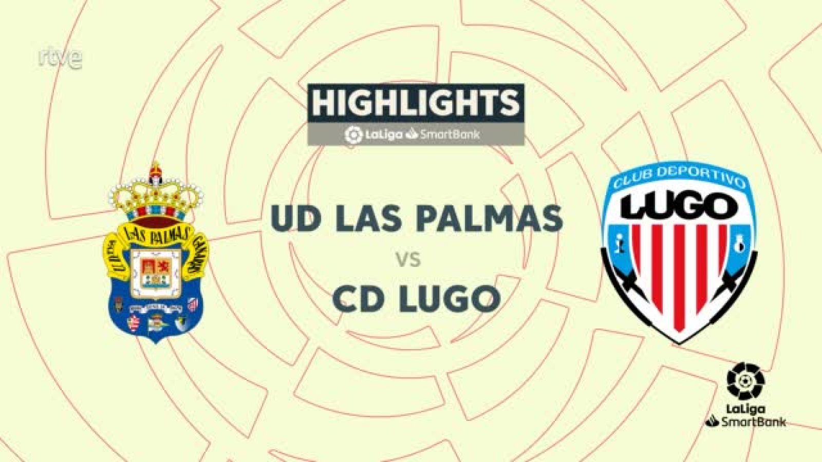 Las Palmas - Lugo: resumen del partido de la 27ª jornada de Segunda 