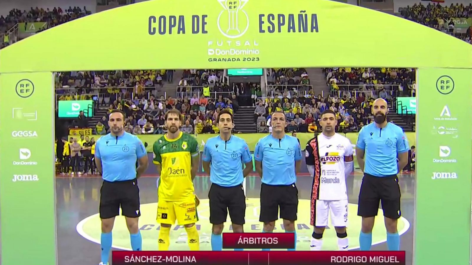 Fútbol Sala - Copa de España. 2ª Semifinal: Jaén Paraíso Interior - ElPozo Murcia Costa Cálida - RTVE Play